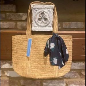 Draper James straw tote